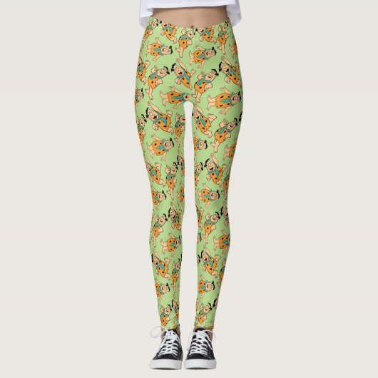 Die Steine | Fred Flintstone Leggings (Vorderseite)