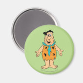 Die Steine | Fred Flintstone Magnet (Vorderseite/Rückseite)