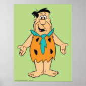 Die Steine | Fred Flintstone Poster (Vorne)