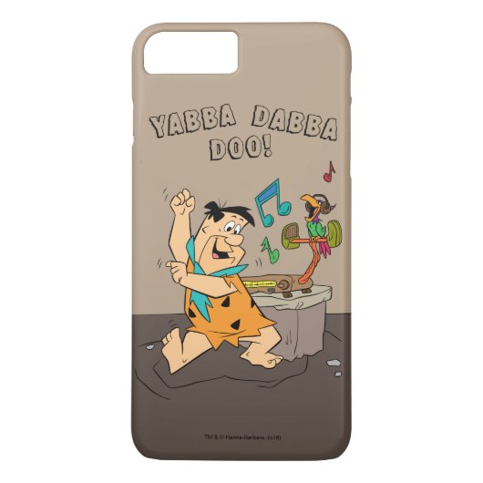 Die Steine | Fred Flintstone tanzen Case-Mate iPhone Hülle (Rückseite)