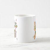 Die Steine | Fred Flintstone tanzen Kaffeetasse (Mittel)