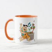 Die Steine | Fred Flintstone tanzen Tasse (Links)