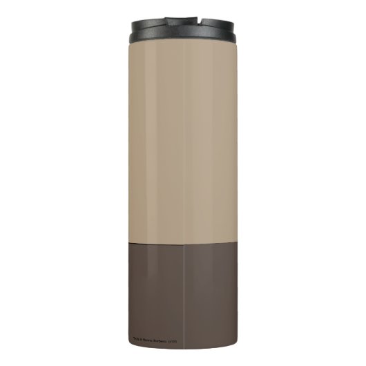 Die Steine | Fred Flintstone tanzen Thermosbecher (Rückseite)