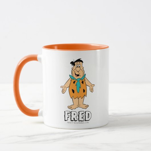 Die Steine | Fred Flintstone Tasse (Links)
