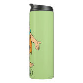 Die Steine | Fred Flintstone Thermosbecher (Nach rechts gedreht)