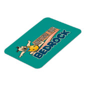 Die Steine | Fred - Grüße von Bedrock Magnet (Linke Seite)