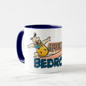 Die Steine | Fred - Grüße von Bedrock Tasse (Vorderseite Links)