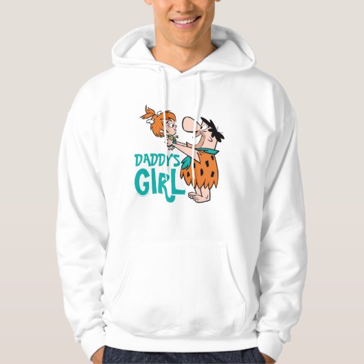 Die Steine | Fred & Pebbles - Daddy's Girl Hoodie (Vorderseite)
