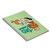 Die Steine | Fred & Pebbles - Daddy's Girl Notizblock (Rechte Seite)