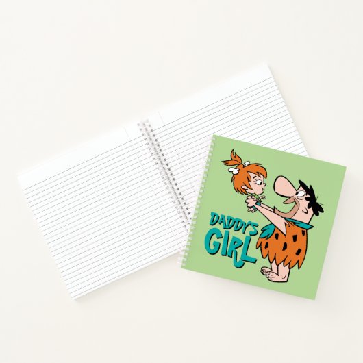 Die Steine | Fred & Pebbles - Daddy's Girl Notizblock (Innenseite)