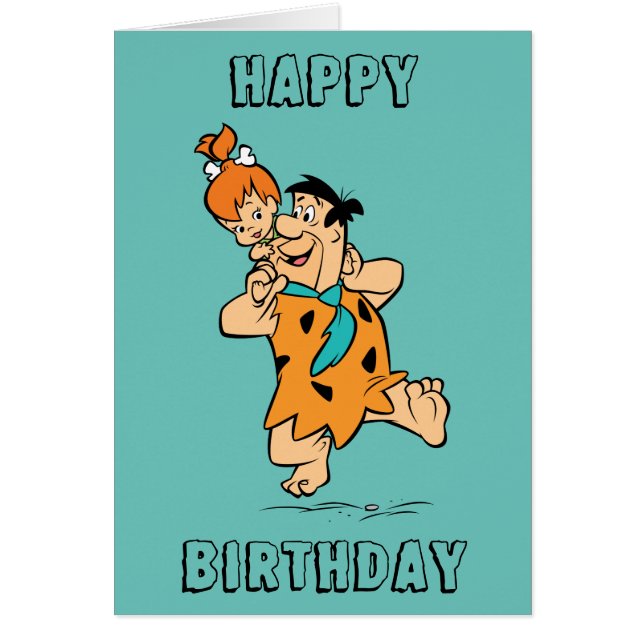 Die Steine | Fred & Pebbles Flintstone (Vorne)