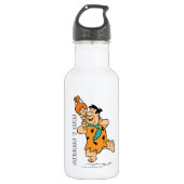 Die Steine | Fred & Pebbles Flintstone Edelstahlflasche (Vorderseite)