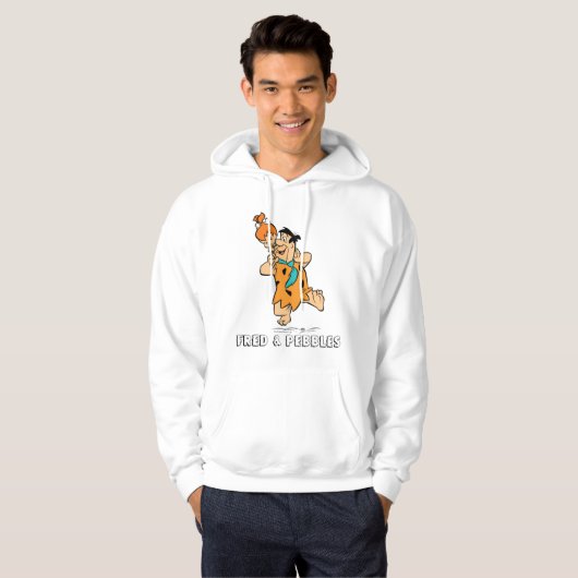 Die Steine | Fred & Pebbles Flintstone Hoodie (Vorne ganz)