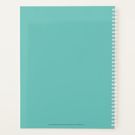 Die Steine | Fred & Pebbles Flintstone Planer (Rückseite)