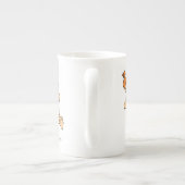 Die Steine | Fred & Pebbles Flintstone Porzellantasse (Rückseite)