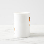 Die Steine | Fred & Pebbles Flintstone Porzellantasse (Vorderseite)