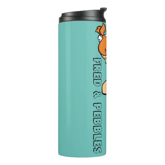 Die Steine | Fred & Pebbles Flintstone Thermosbecher (Nach links gedreht)