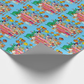 Die Steine | Geburtstagspartei Geschenkpapier (Ecke)