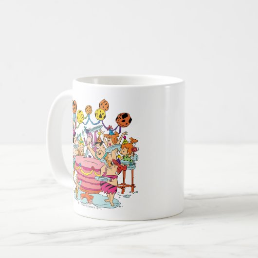 Die Steine | Geburtstagspartei Kaffeetasse (Vorderseite Links)