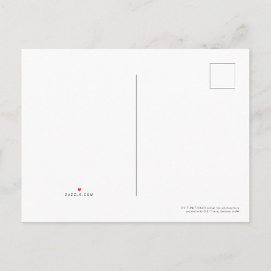 Die Steine | Heute Abend nicht! Einladungspostkarte (Rückseite)