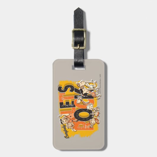 Die Steine | Jeder rocken Gepäckanhänger (Vorderseite vertikal)