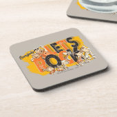 Die Steine | Jeder rocken Getränkeuntersetzer (Linke Seite)