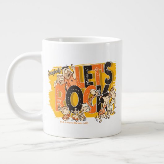 Die Steine | Jeder rocken Jumbo-Tasse (Links)