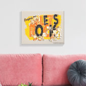 Die Steine | Jeder rocken Leinwanddruck (Insitu (Wohnzimmer))