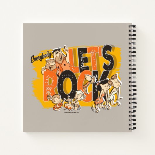 Die Steine | Jeder rocken Notizblock (Rückseite)