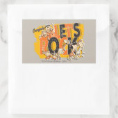 Die Steine | Jeder rocken Rechteckiger Aufkleber (Tasche)