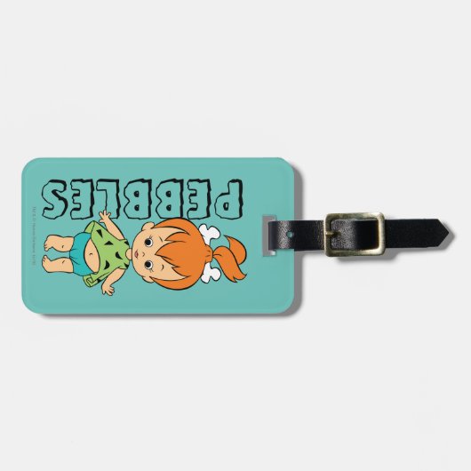 Die Steine | Kies Flintstone Gepäckanhänger (Vorderseite horizontal)