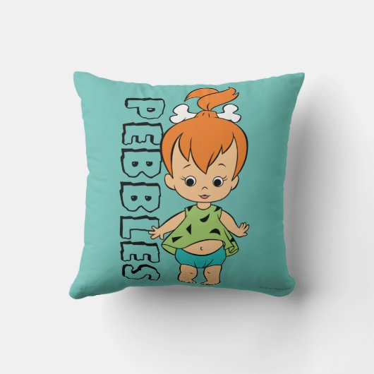 Die Steine | Kies Flintstone Kissen (Rückseite)