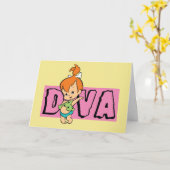 Die Steine | Kies - Kleine Diva Karte (Gelbe Blume)