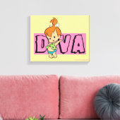 Die Steine | Kies - Kleine Diva Leinwanddruck (Insitu (Wohnzimmer))