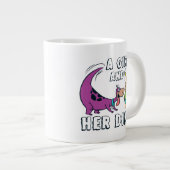 Die Steine | Kies und Dino-Play-Ball Jumbo-Tasse (Vorderseite Rechts)