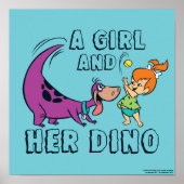 Die Steine | Kies und Dino-Play-Ball Poster (Vorne)