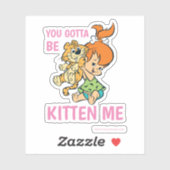 Die Steine | Kies und ihr Tiger Aufkleber (Blatt)