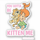 Die Steine | Kies und ihr Tiger Aufkleber (Vorderseite)