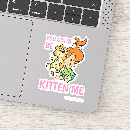 Die Steine | Kies und ihr Tiger Aufkleber (Detail)