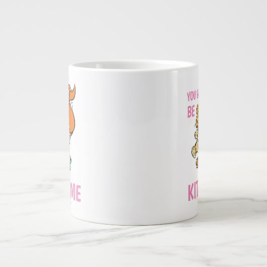 Die Steine | Kies und ihr Tiger Jumbo-Tasse (Vorderseite)