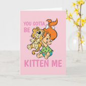 Die Steine | Kies und ihr Tiger Karte (Gelbe Blume)