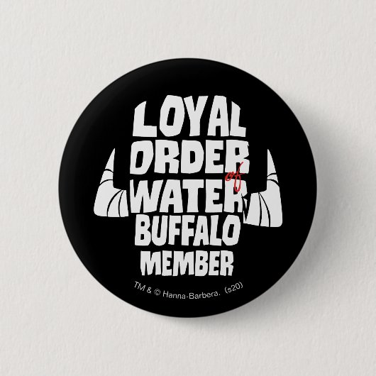 Die Steine | Loyal Order Water Buffalo Mitglied Button (Vorderseite)