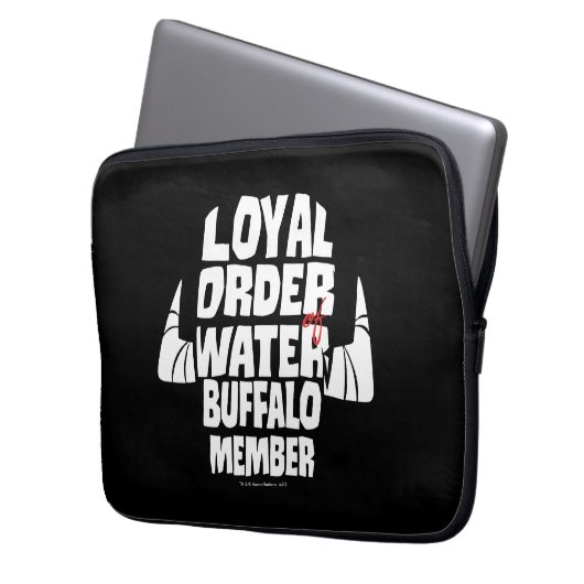 Die Steine | Loyal Order Water Buffalo Mitglied Laptopschutzhülle (Vorderseite Links)