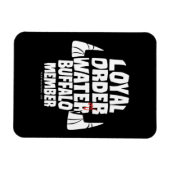 Die Steine | Loyal Order Water Buffalo Mitglied Magnet (Horizontal)