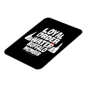Die Steine | Loyal Order Water Buffalo Mitglied Magnet (Linke Seite)