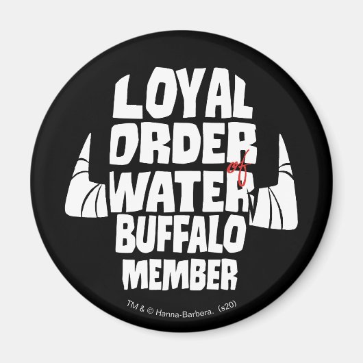 Die Steine | Loyal Order Water Buffalo Mitglied Magnet (Vorne)