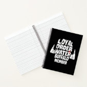 Die Steine | Loyal Order Water Buffalo Mitglied Notizblock (Innenseite)