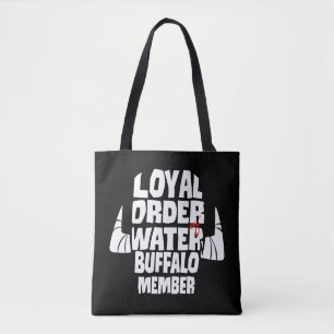 Die Steine Loyal Order Water Buffalo Mitglied Tasche