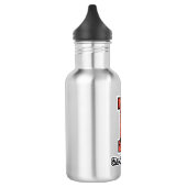 Die Steine | Monogramm im Kollegialstil Edelstahlflasche (Links)