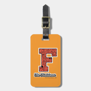 Die Steine   Monogramm im Kollegialstil Gepäckanhänger